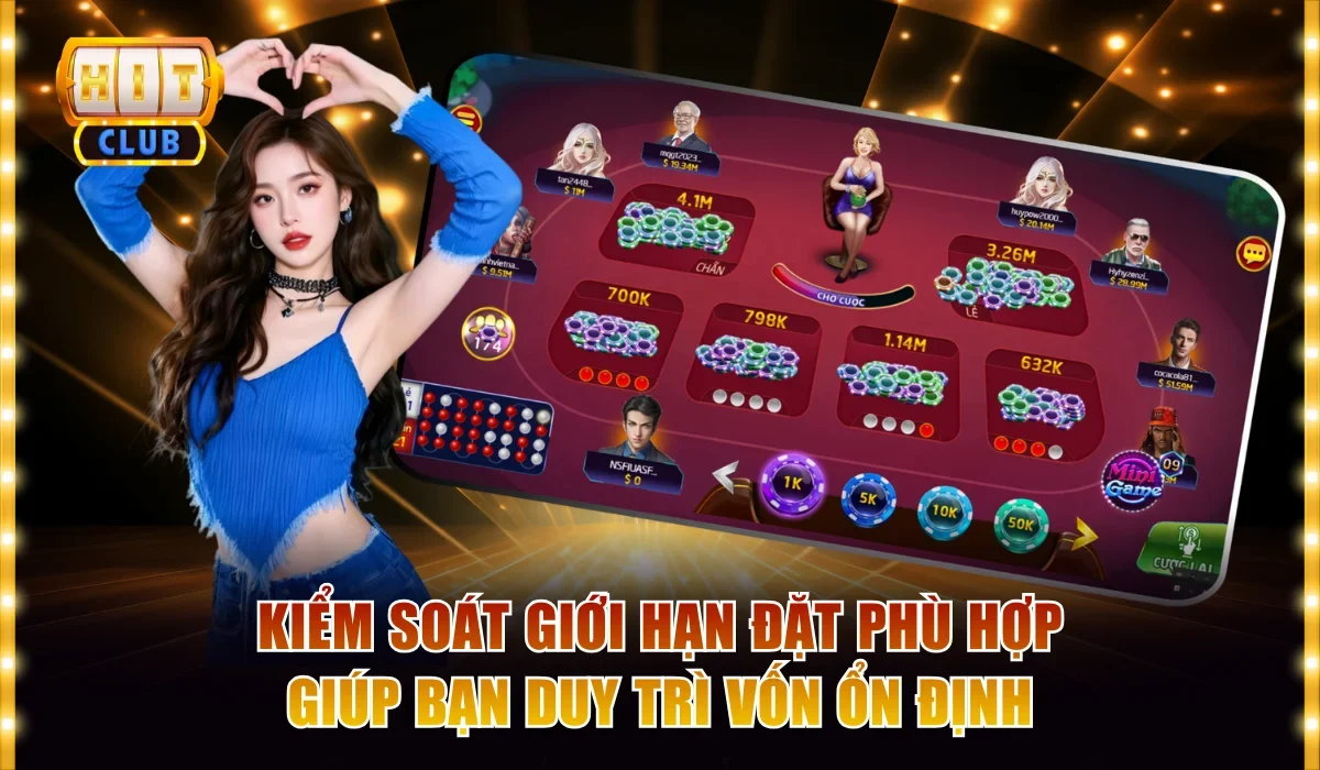 Kiểm soát giới hạn đặt phù hợp giúp bạn duy trì vốn ổn định